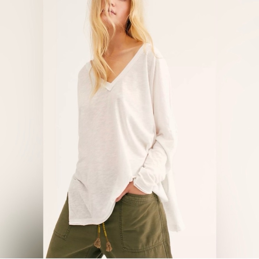 Free People We the Free On My Mind Long Sleeve T